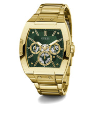 Laden Sie das Bild in den Galerie-Viewer, Guess Herren Uhr Armbanduhr PHOENIX GW0456G3 Edelstahl gold