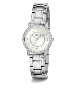 Guess Damen Uhr Armbanduhr MELODY GW0468L1 Edelstahl silber