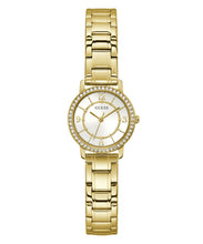 Laden Sie das Bild in den Galerie-Viewer, Guess Damen Uhr Armbanduhr MELODY GW0468L2 Edelstahl gold