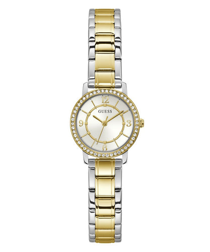 Guess Damen Uhr Armbanduhr MELODY GW0468L4 Edelstahl bicolor