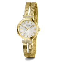 Laden Sie das Bild in den Galerie-Viewer, Guess Damen Uhr Armbanduhr ARRAY GW0471L2 Edelstahl gold