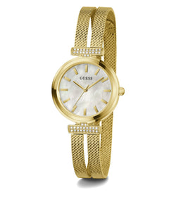 Guess Damen Uhr Armbanduhr ARRAY GW0471L2 Edelstahl gold