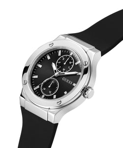 Guess Herren Uhr Armbanduhr Analog JET GW0491G3 Silikon