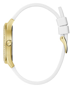Guess Damen Uhr Armbanduhr LADY IDOL GW0530L6 Silikon
