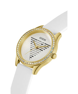 Guess Damen Uhr Armbanduhr LADY IDOL GW0530L6 Silikon