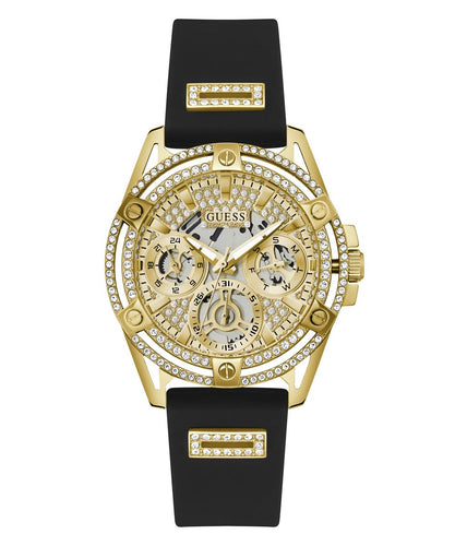 Guess Damen Uhr Armbanduhr QUEEN GW0536L3 Silikon