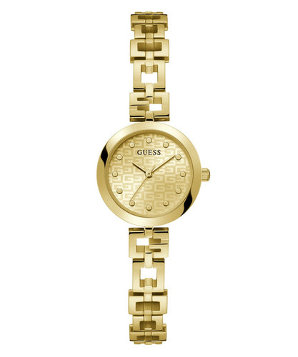 Guess Damen Uhr Armbanduhr LADY G GW0549L2 Edelstahl gold