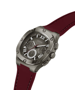 Guess Herren Uhr Armbanduhr Multifuktion HEADLINE GW0571G4 Silikon