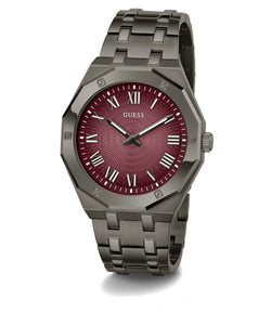 Guess Herren Uhr Armbanduhr ASSET GW0575G5 Edelstahl schwarz