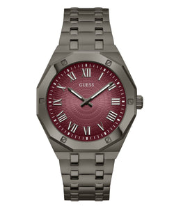 Guess Herren Uhr Armbanduhr ASSET GW0575G5 Edelstahl schwarz