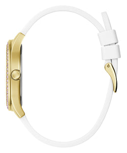 Guess Damen Uhr Armbanduhr UNITY GW0589L1 Silikon