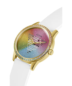 Guess Damen Uhr Armbanduhr UNITY GW0589L1 Silikon