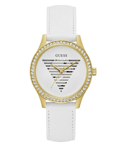 Guess Damen Uhr Armbanduhr LADY IDOL GW0596L1 Leder