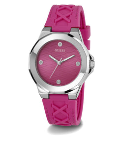 Guess Damen Uhr Armbanduhr CORSET GW0599L1 Silikon