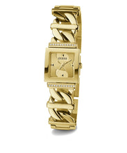 Laden Sie das Bild in den Galerie-Viewer, Guess Damen Uhr Armbanduhr RUNAWAY GW0603L2 Edelstahl gold