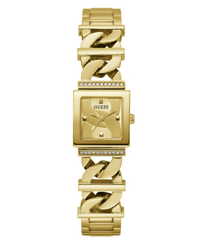 Guess Damen Uhr Armbanduhr RUNAWAY GW0603L2 Edelstahl gold