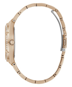 Guess Damen Uhr Armbanduhr ALLARA GW0604L3 Edelstahl Rosé