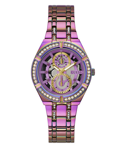 Guess Damen Uhr Armbanduhr ALLARA GW0604L4 Edelstahl mehrfarbig