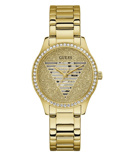Guess Damen Uhr Armbanduhr LADY IDOL GW0605L2 Edelstahl gold