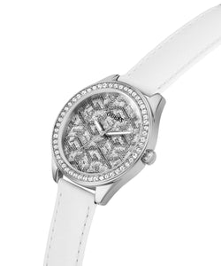 Guess Damen Uhr Armbanduhr G GLOSS GW0608L1 Leder