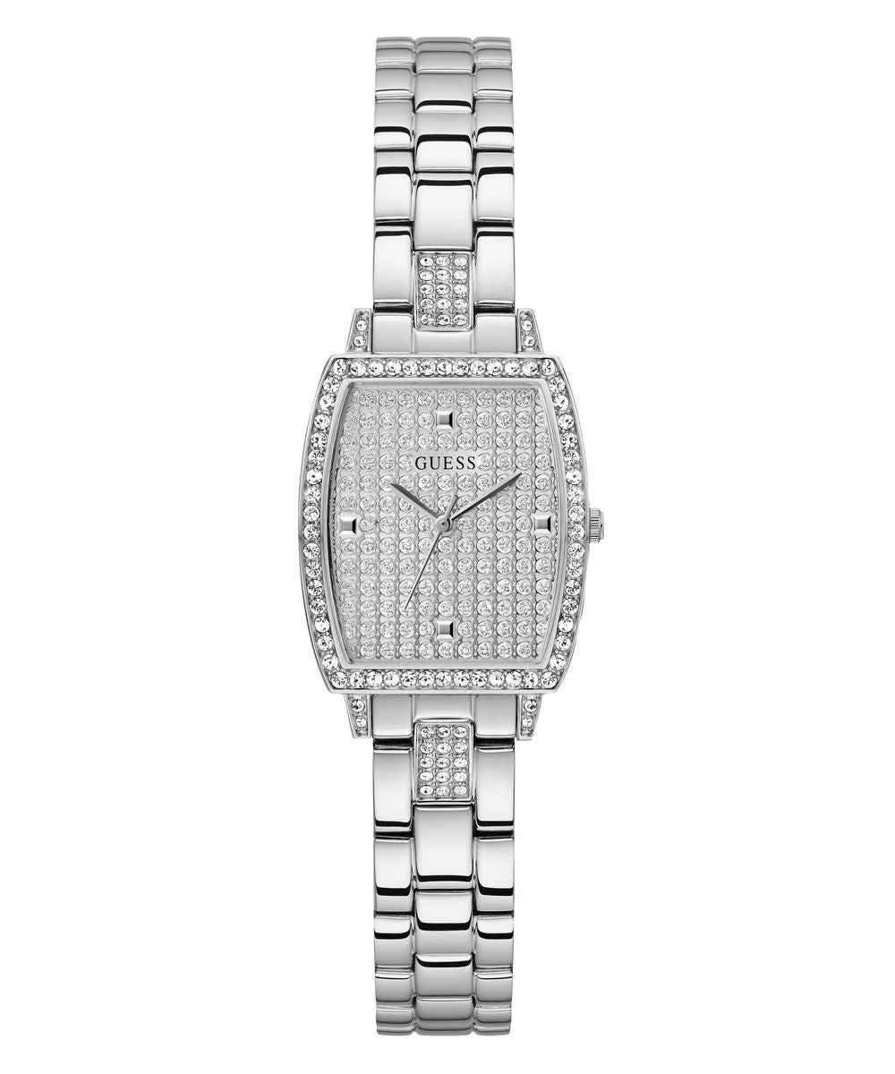 Guess Damen Uhr Armbanduhr BRILLIANT GW0611L1-1 Edelstahl silber