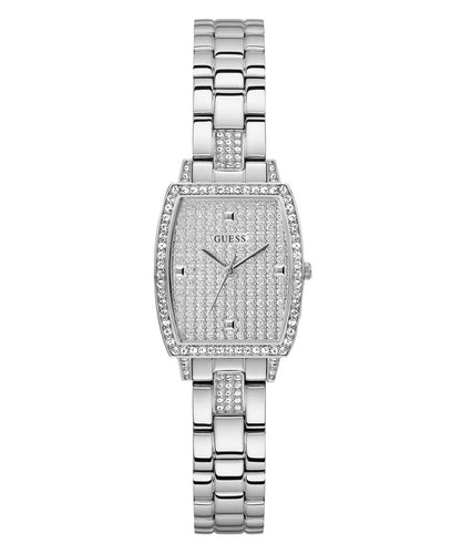 Guess Damen Uhr Armbanduhr BRILLIANT GW0611L1 Edelstahl silber