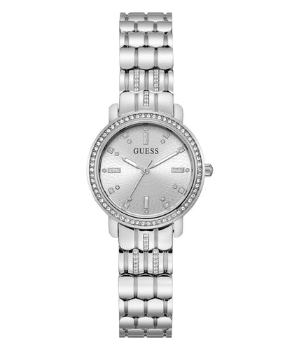 Guess Damen Uhr Armbanduhr HAYLEY GW0612L1 Edelstahl silber