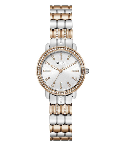 Guess Damen Uhr Armbanduhr HAYLEY GW0612L3 Edelstahl bicolor