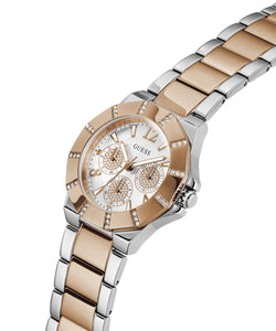 Guess Damen Uhr Armbanduhr Multifunktion SUNRAY GW0616L3 Edelstahl