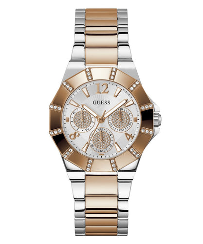 Guess Damen Uhr Armbanduhr Multifunktion SUNRAY GW0616L3 Edelstahl
