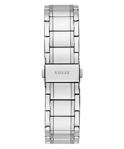 Guess Herren Uhr Armbanduhr DEX GW0626G1 Edelstahl silber