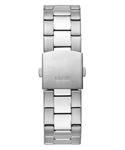Guess Herren Uhr Armbanduhr Multifunktion PARKER GW0627G1 Edelstahl silber