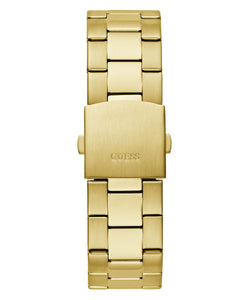 Guess Herren Uhr Armbanduhr Multifunktion PARKER GW0627G2 Edelstahl gold