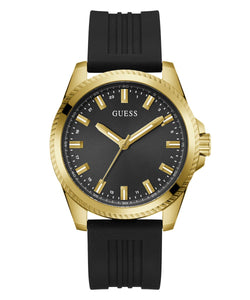 Guess Herren Uhr Armbanduhr Analog CHAMP GW0639G2 Silikon