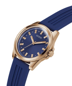 Guess Herren Uhr Armbanduhr Analog CHAMP GW0639G3 Silikon
