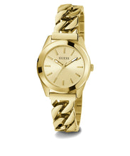 Laden Sie das Bild in den Galerie-Viewer, Guess Damen Uhr Armbanduhr SERENA GW0653L1 Edelstahl gold