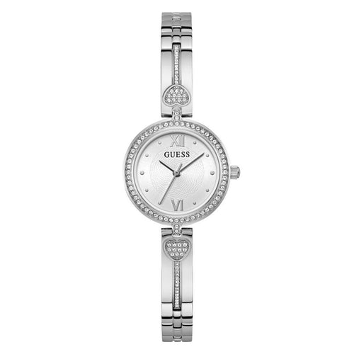 Guess Damen Uhr Armbanduhr Lady Idol GW0655L1 Edelstahl silber