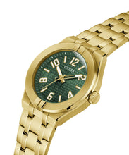 Laden Sie das Bild in den Galerie-Viewer, Guess Herren Uhr Armbanduhr ESCAPE GW0661G2 Edelstahl gold