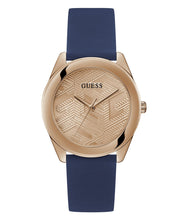 Laden Sie das Bild in den Galerie-Viewer, Guess Damen Uhr Armbanduhr CUBED GW0665L2 Silikon