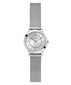 Guess Damen Uhr Armbanduhr MELODY GW0666L1 Edelstahl silber