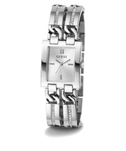 Laden Sie das Bild in den Galerie-Viewer, Guess Damen Uhr Armbanduhr MOD ID GW0668L1 Edelstahl silber