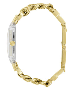 Guess Damen Uhr Armbanduhr MOD HEAVY METAL GW0669L1 gold