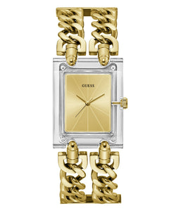 Guess Damen Uhr Armbanduhr MOD HEAVY METAL GW0669L1 gold
