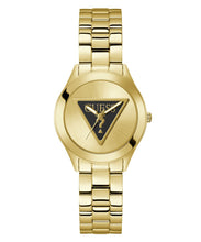 Laden Sie das Bild in den Galerie-Viewer, Guess Damen Uhr Armbanduhr TRI PLAQUE GW0675L2 Edelstahl gold