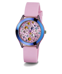 Guess Damen Uhr Armbanduhr MINI WONDERLUST GW0678L3 Silikon