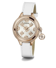 Laden Sie das Bild in den Galerie-Viewer, Guess Damen Uhr Armbanduhr CHARMED GW0684L4 Leder