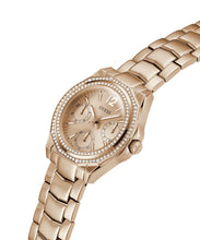 Laden Sie das Bild in den Galerie-Viewer, Guess Damen Uhr Armbanduhr RITZY GW0685L3 Edelstahl rotgold