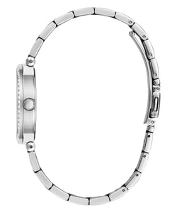 Guess Damen Uhr Armbanduhr FAWN GW0686L1 Edelstahl silber