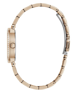 Guess Damen Uhr Armbanduhr FAWN GW0686L3 Edelstahl roségoldfarben