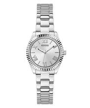 Laden Sie das Bild in den Galerie-Viewer, Guess Damen Uhr Armbanduhr MINI LUNA GW0687L1 Edelstahl silber